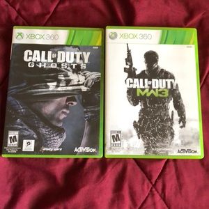Call of duty Xbox 360 bundle